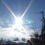スーパー・ブルー・ブラッドムーン後の太陽♪SUNSUN