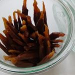 【おやつ】柑橘の皮+チョコでオランジェット風~日向夏(ひゅうがなつ)~