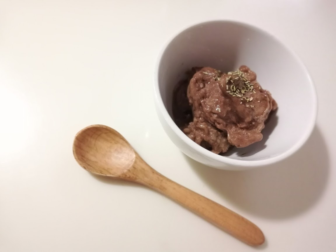 【おやつ】手作りのチョコミントアイスのレシピ